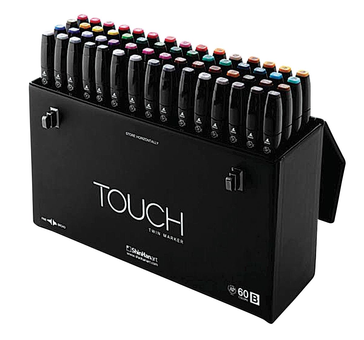 Shinhan Touch Twin Tip Marker Set 60 B