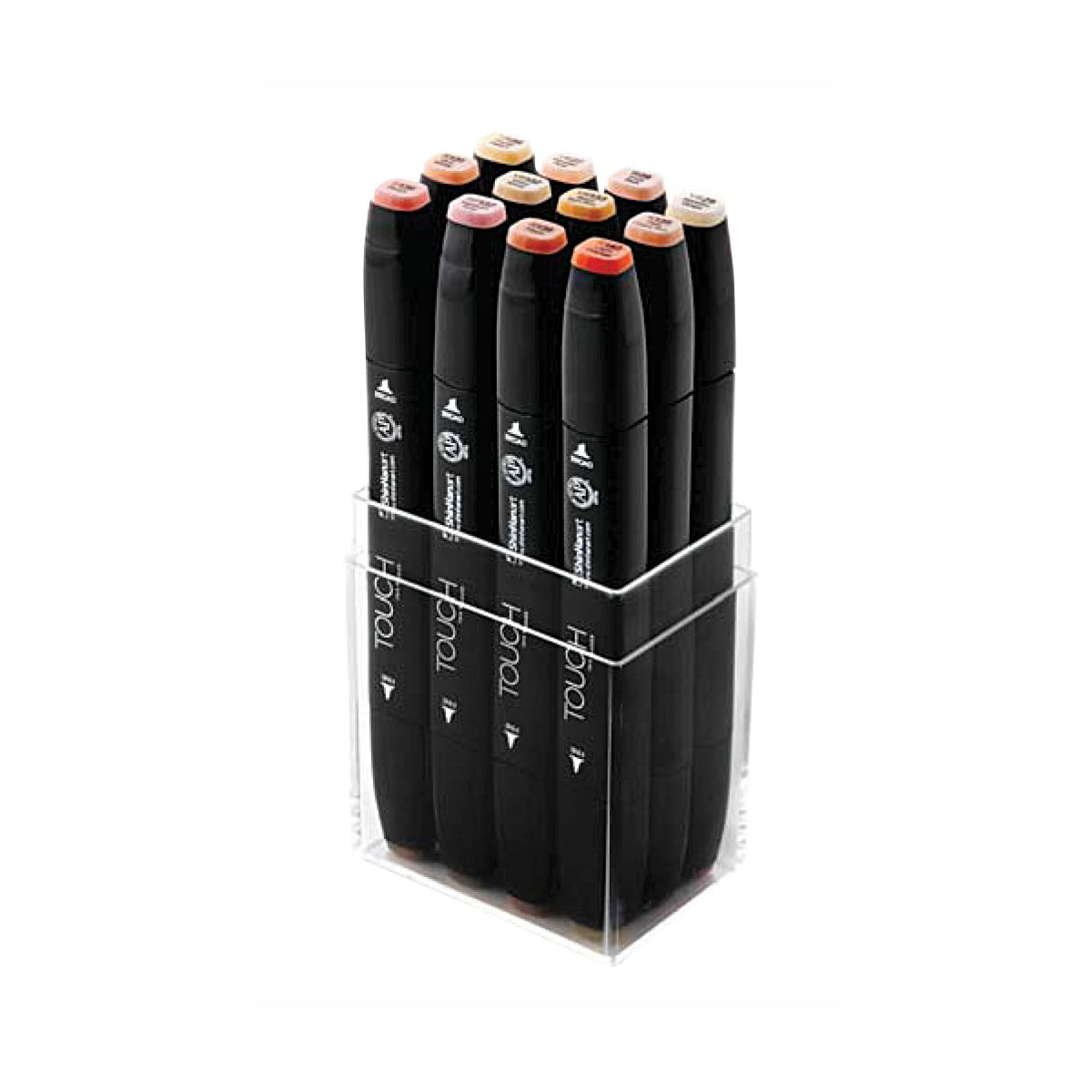 Shinhan Touch Twin Tip Marker Set 12 Skin - Picture 1 of 1