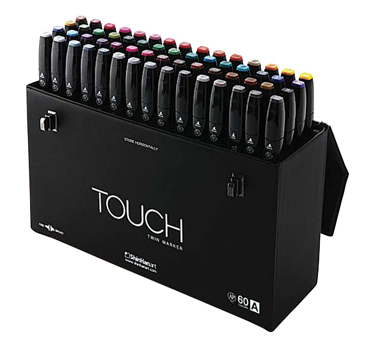 Shinhan Touch Twin Tip Marker Set 60 A