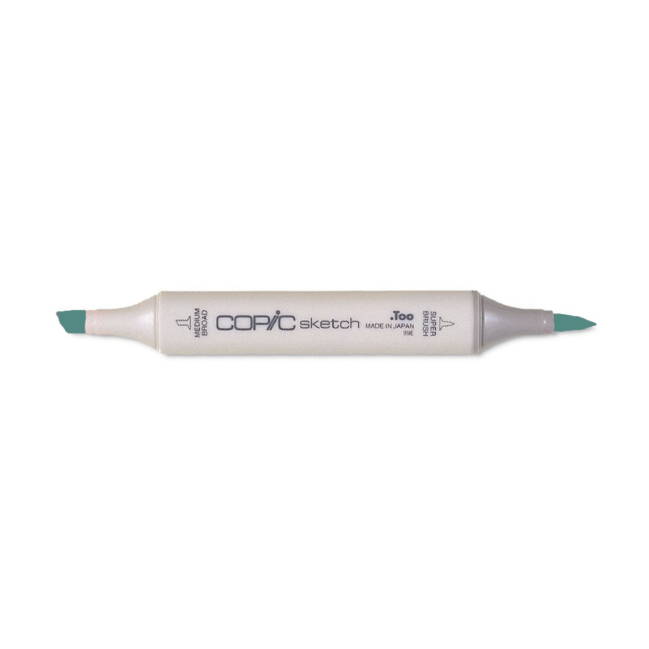 Copic Sketch Marker Bg75 Abyss Green