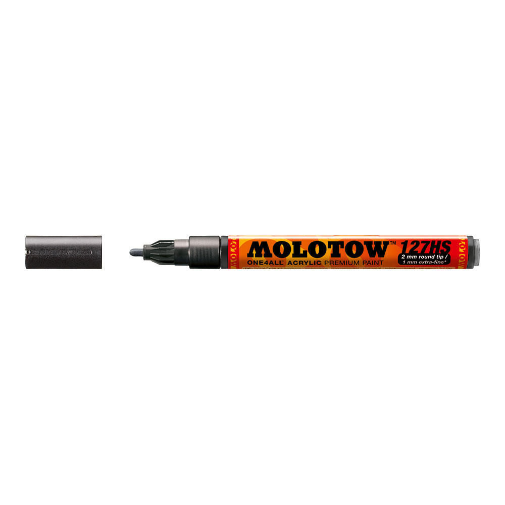 Molotow One4All Marker 127Hs 2Mm Metal Black