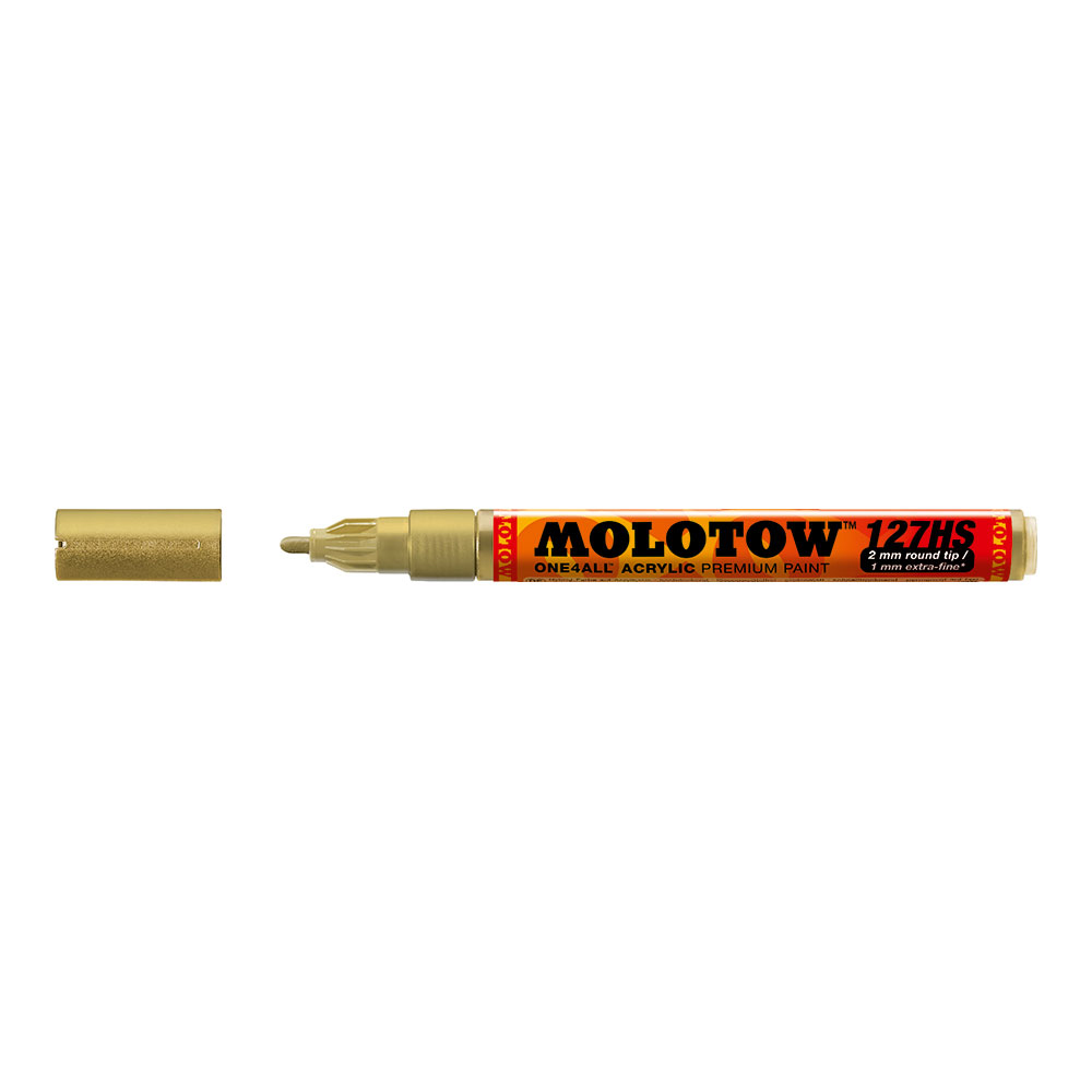 Molotow One4All Marker 127Hs 2Mm Metal Gold