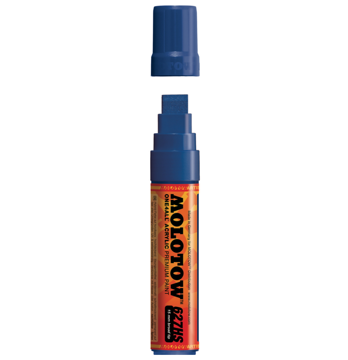 Molotow One4All Marker 627Hs 15Mm True Blue