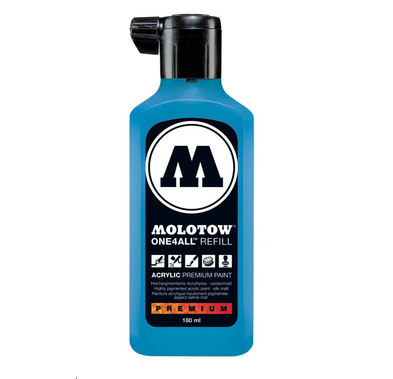Molotow One4All Refill 180Ml Shock Blue Mid