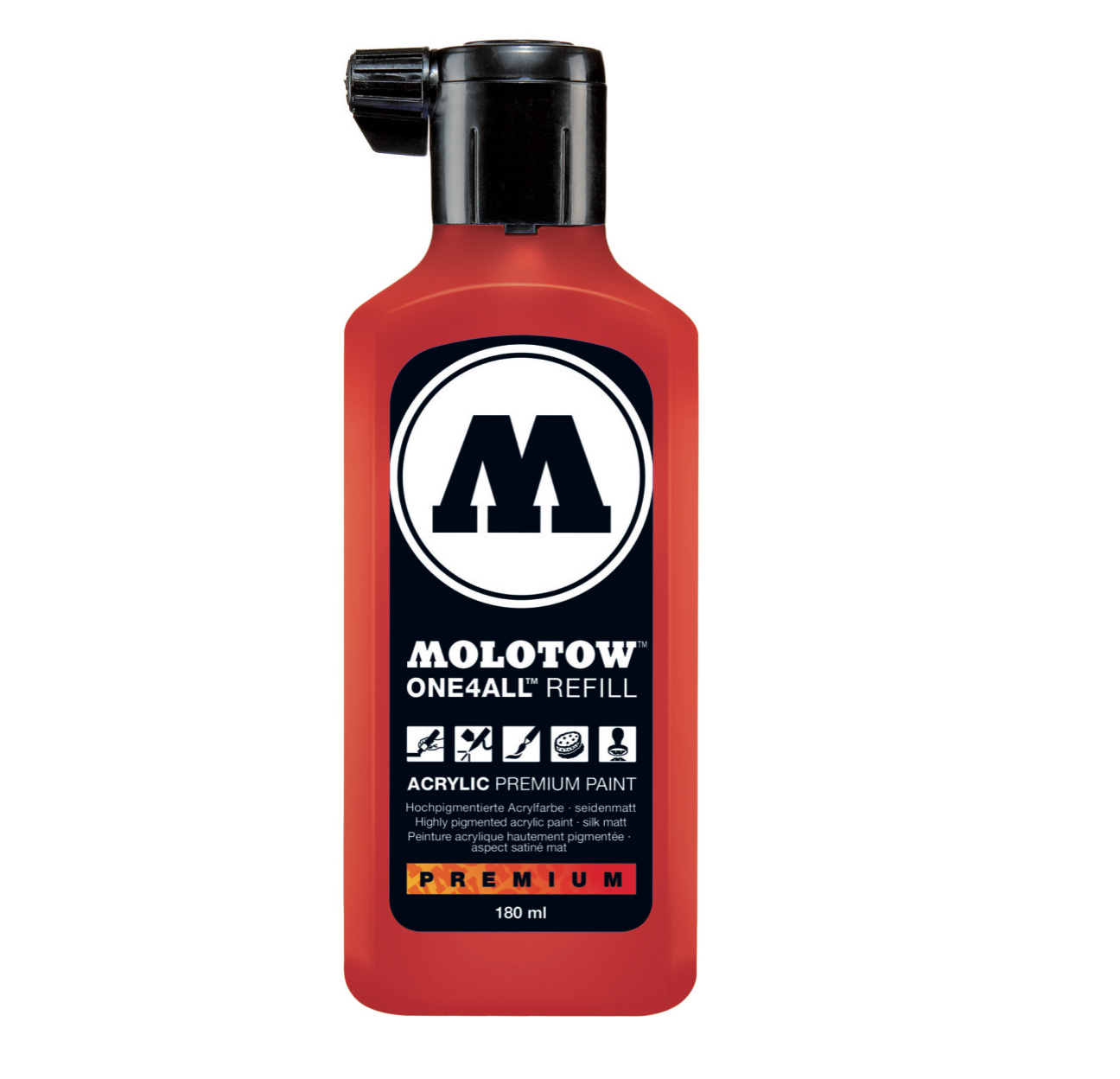 Molotow One4All Refill 180Ml Traffic Red