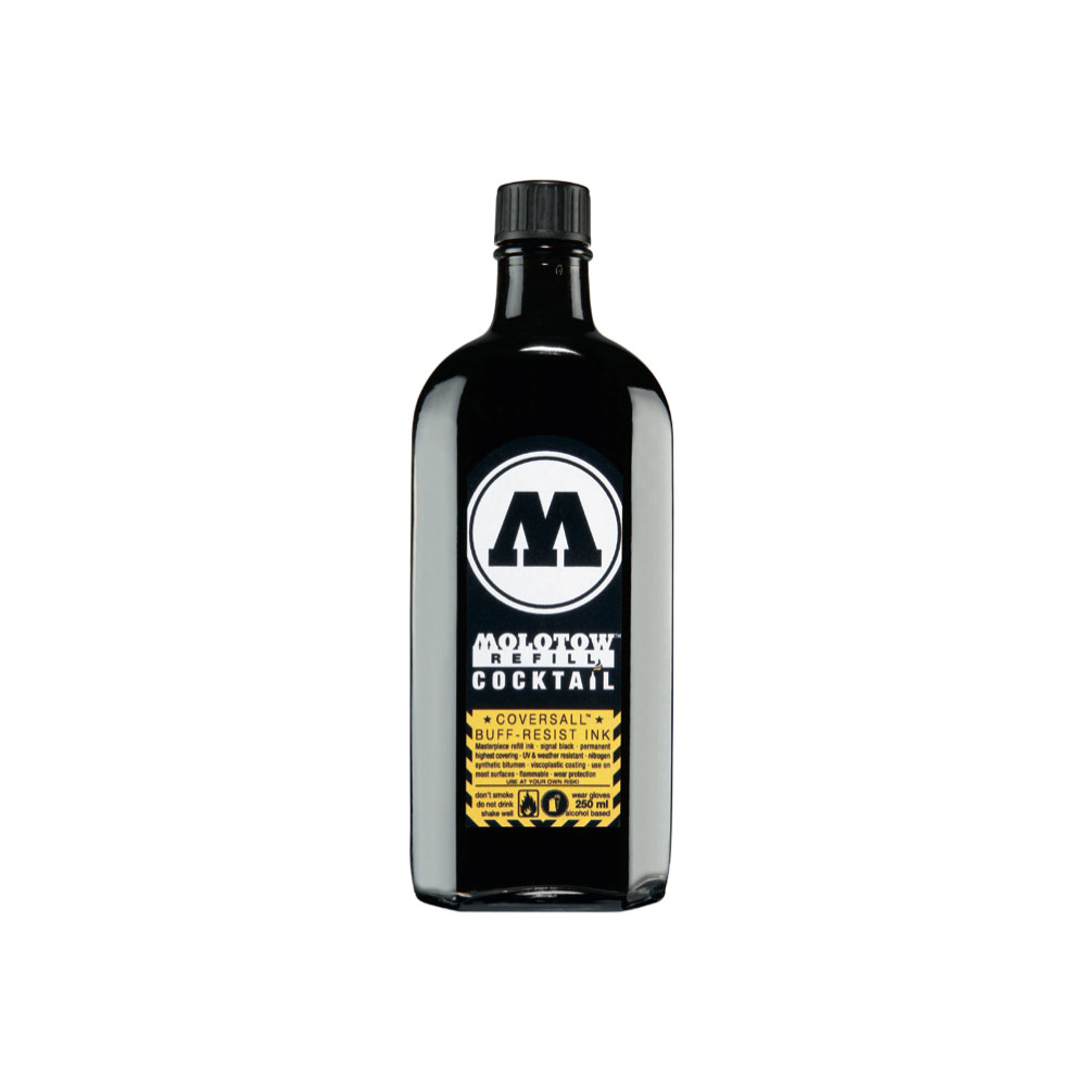 Molotow Refill Cocktail Coversall Black 250Ml