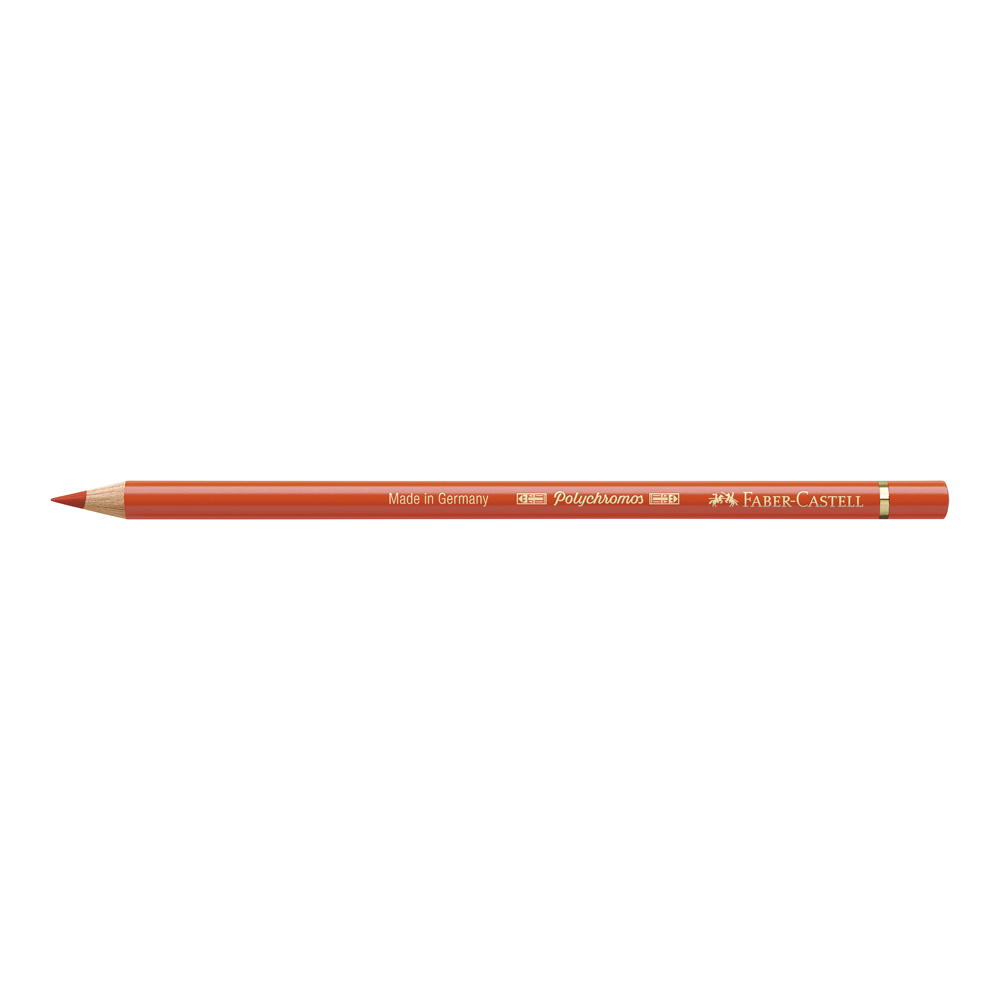 Polychromos Pencil 115 Dark Cadmium Orange