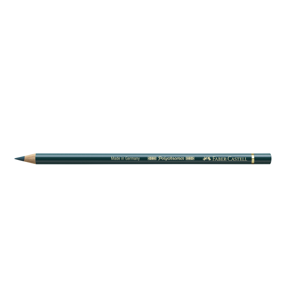 Polychromos Pencil 158 Deep Cobalt Green