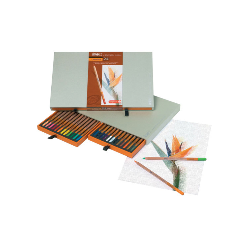 Bruynzeel 24 Color Pencil Box Set
