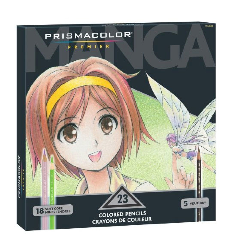 Prismacolor Pencil 23 Manga Color Box Set