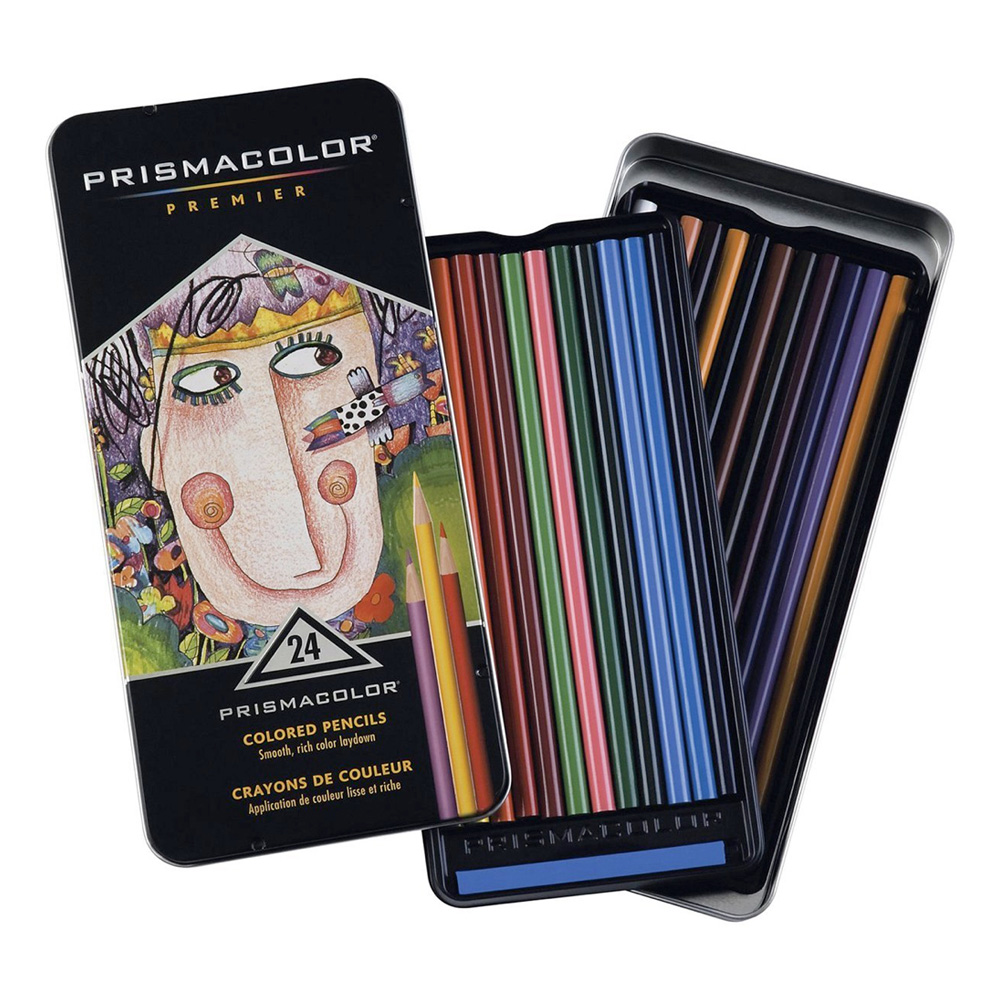 Prismacolor Pencil 24 Color Box Set