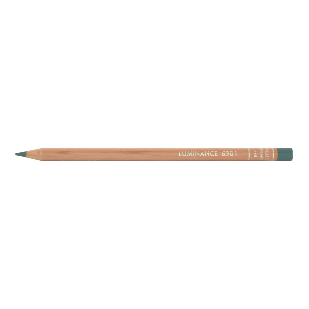 Luminance 6901 Color Pencil 729 Drk Eng Green