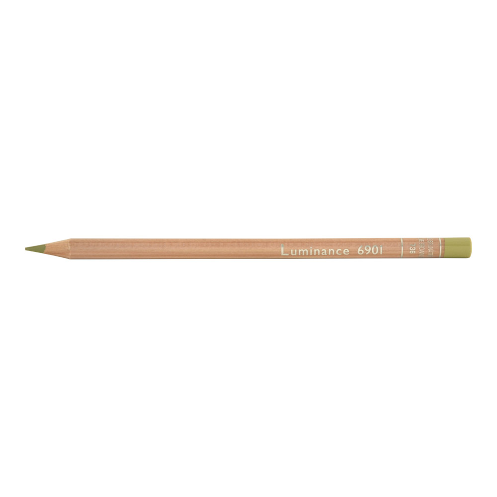 Luminance 6901 Color Pencil 736 Olive Brn 50%