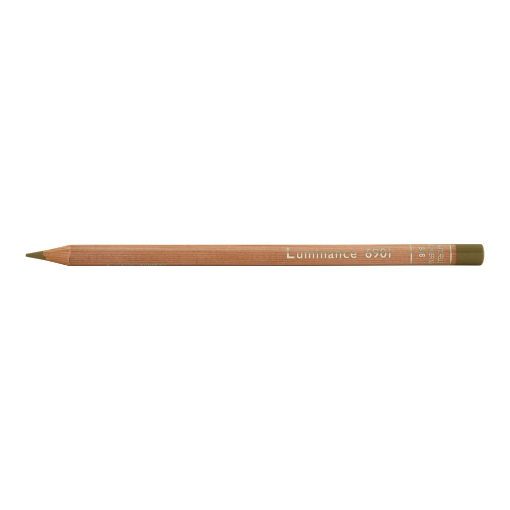 Luminance 6901 Color Pencil 846 Raw Umber 50%