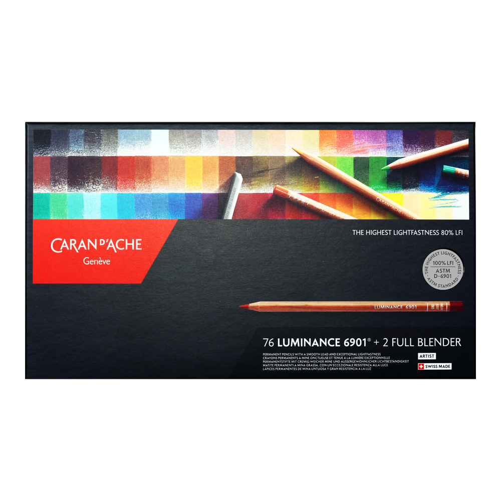 Luminance 6901 Artist Color Pencil Set of 76