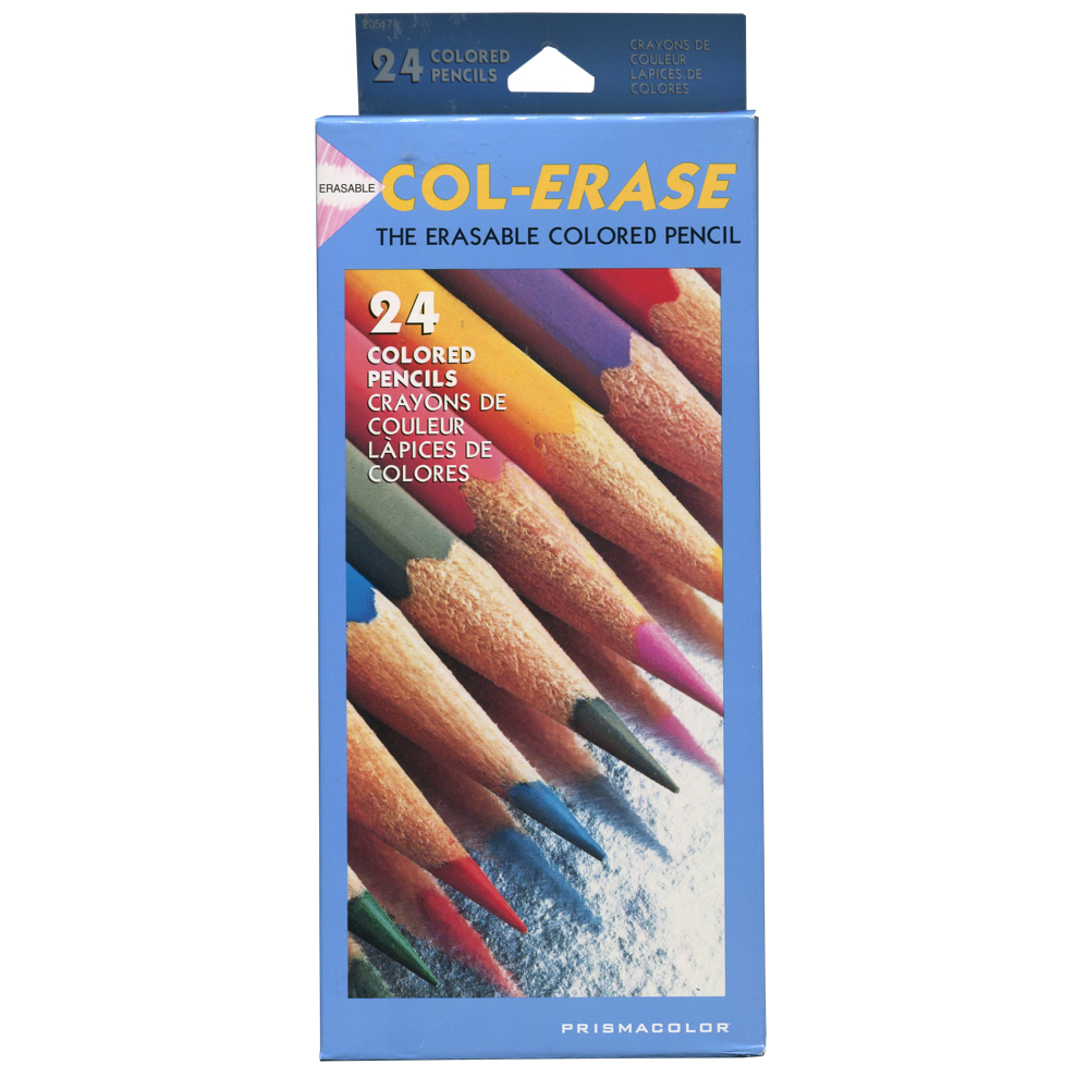 Col-Erase Erasable Pencil 1200 24 Color Set