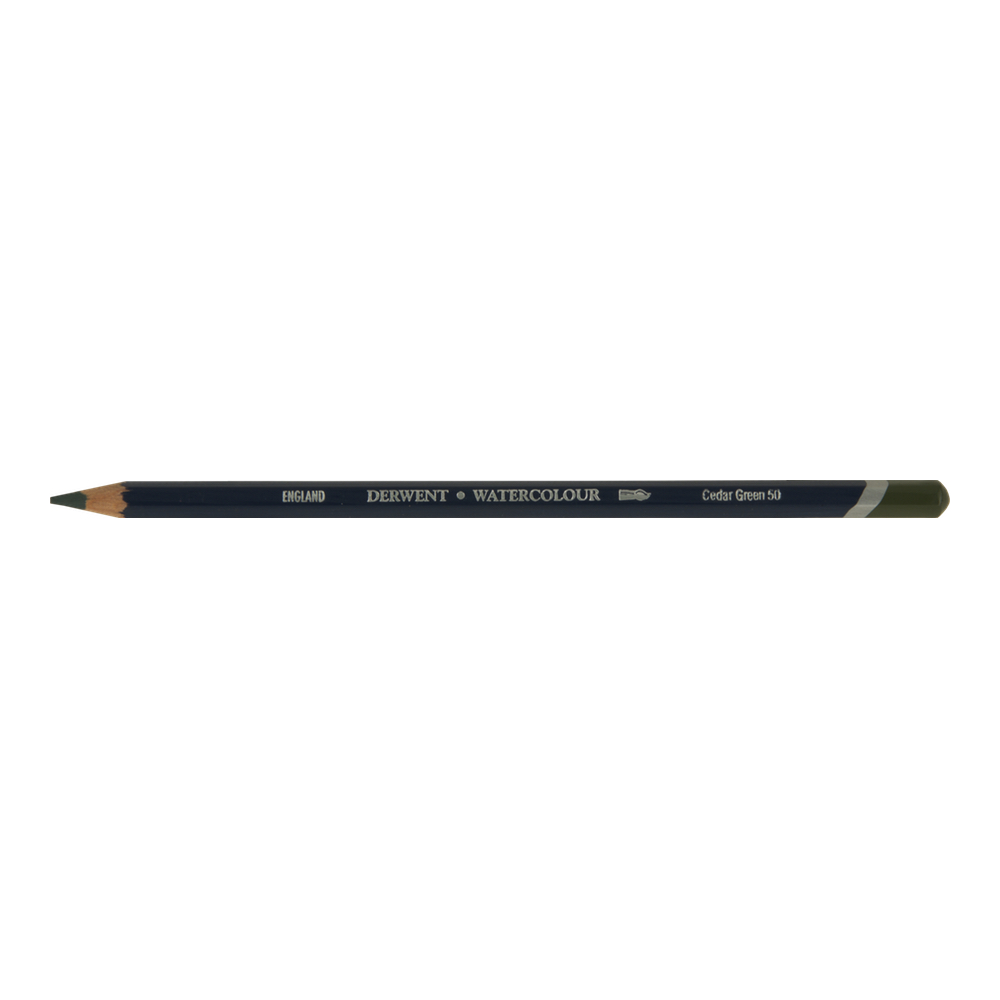 Derwent Watercolor Pencil 50 Cedar Green