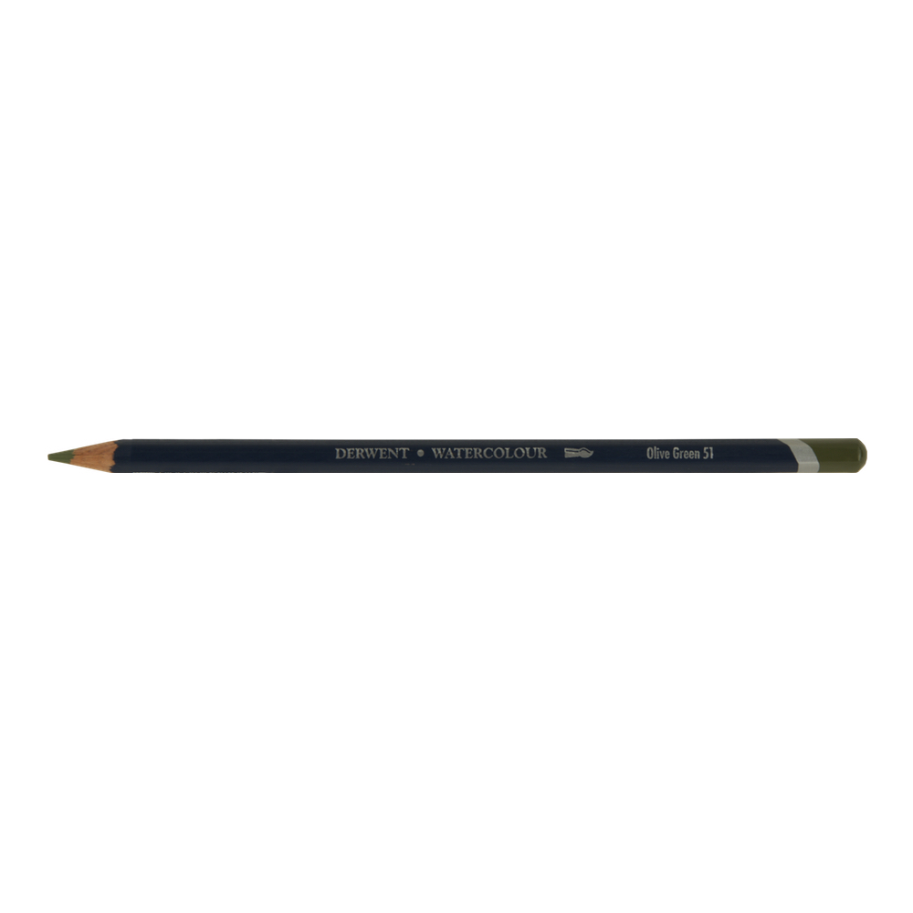 Derwent Watercolor Pencil 51 Olive Green