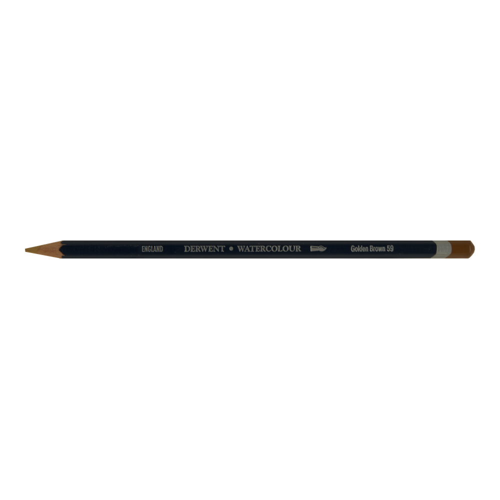 Derwent Watercolor Pencil 59 Golden Brown