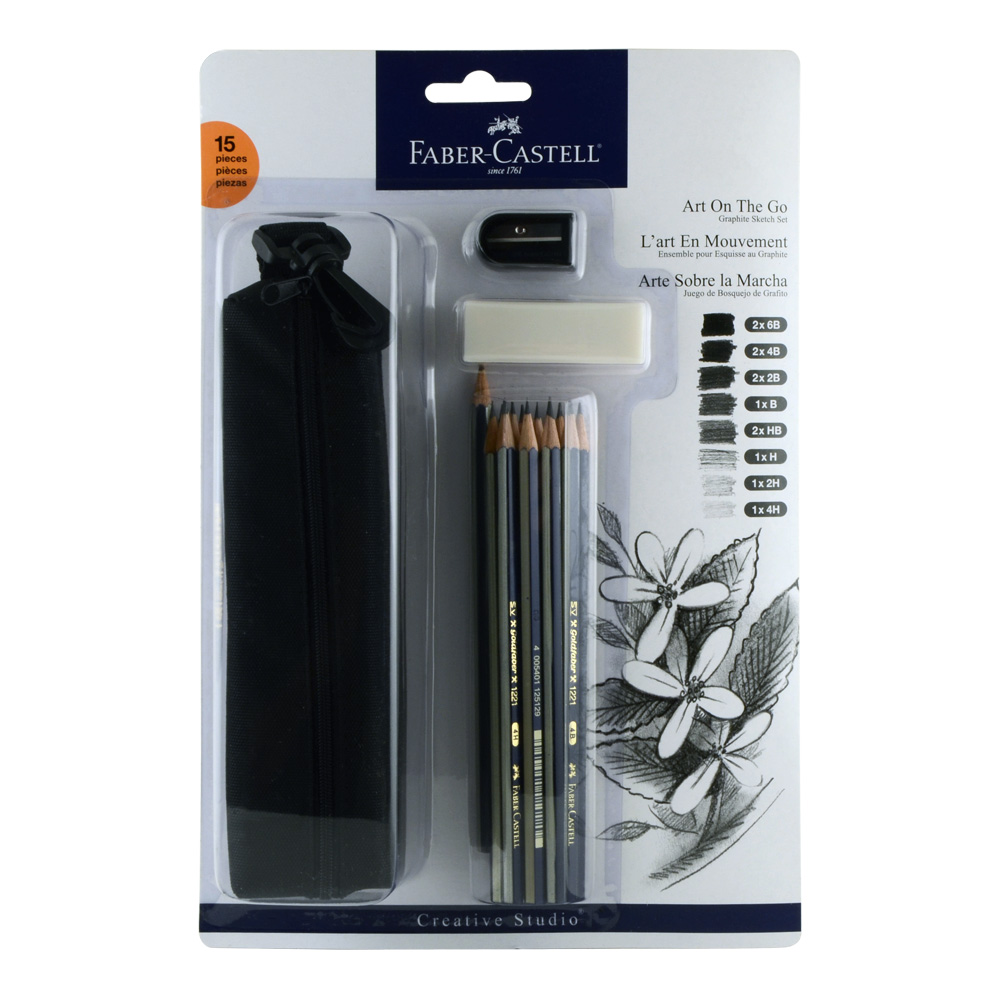Faber-Castell Art On The Go Drawing Set