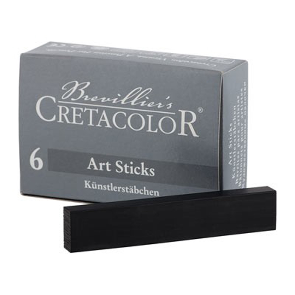 Cretacolor Nero Stick 0.5 Inch Extra Soft