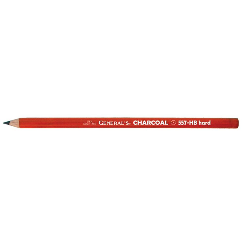 General Charcoal Pencil 557-6B Box Of 12
