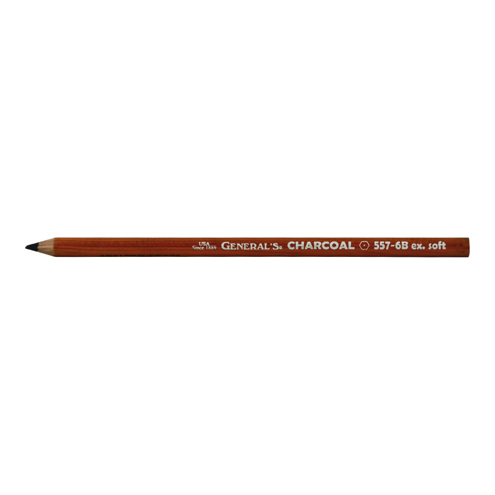 General Charcoal Pencil 557-6B
