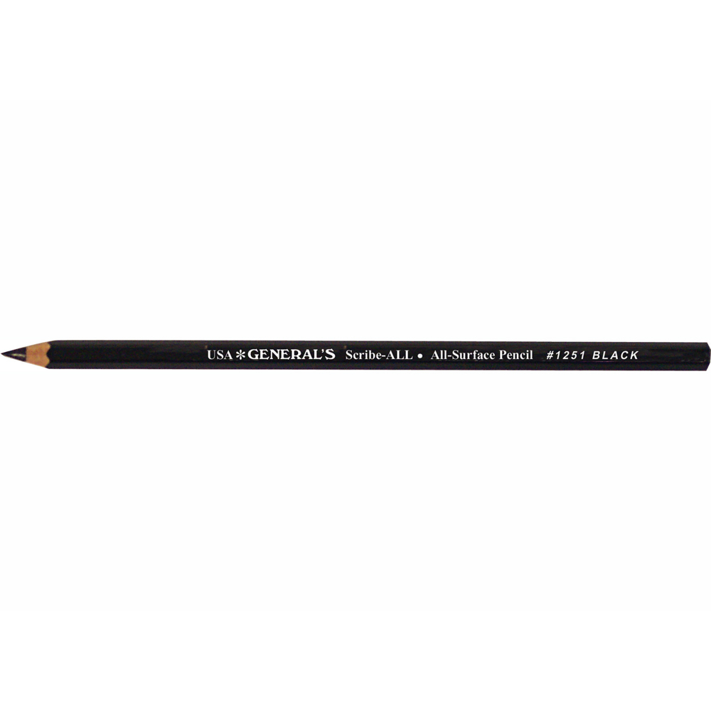 General Black Scribe All Pencil