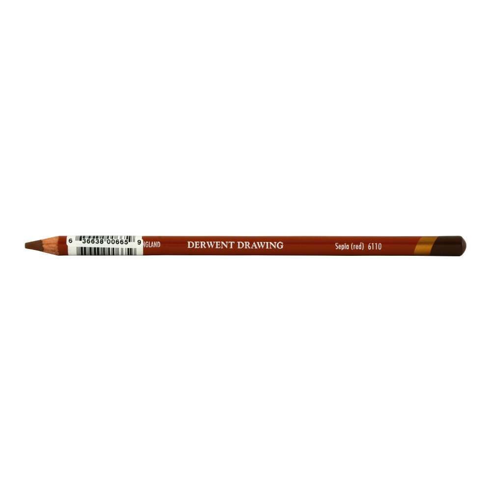 Derwent Drawing Pencil Sepia Red