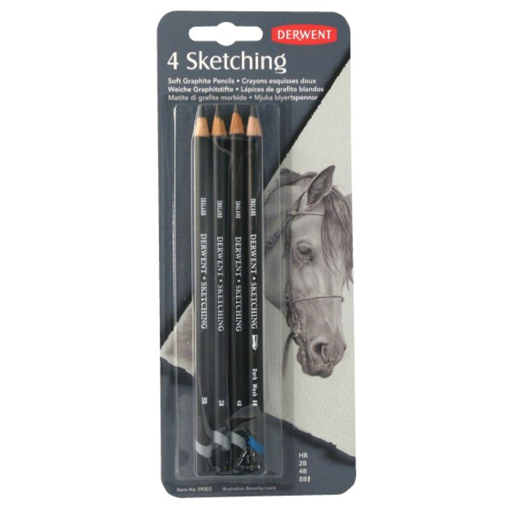 Derwent Sketching 4 Pencil Set