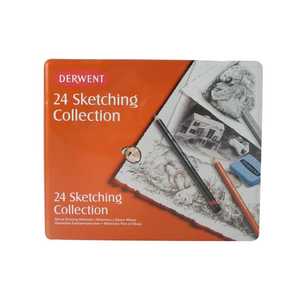 Derwent 24 Piece Sketching Collection Set