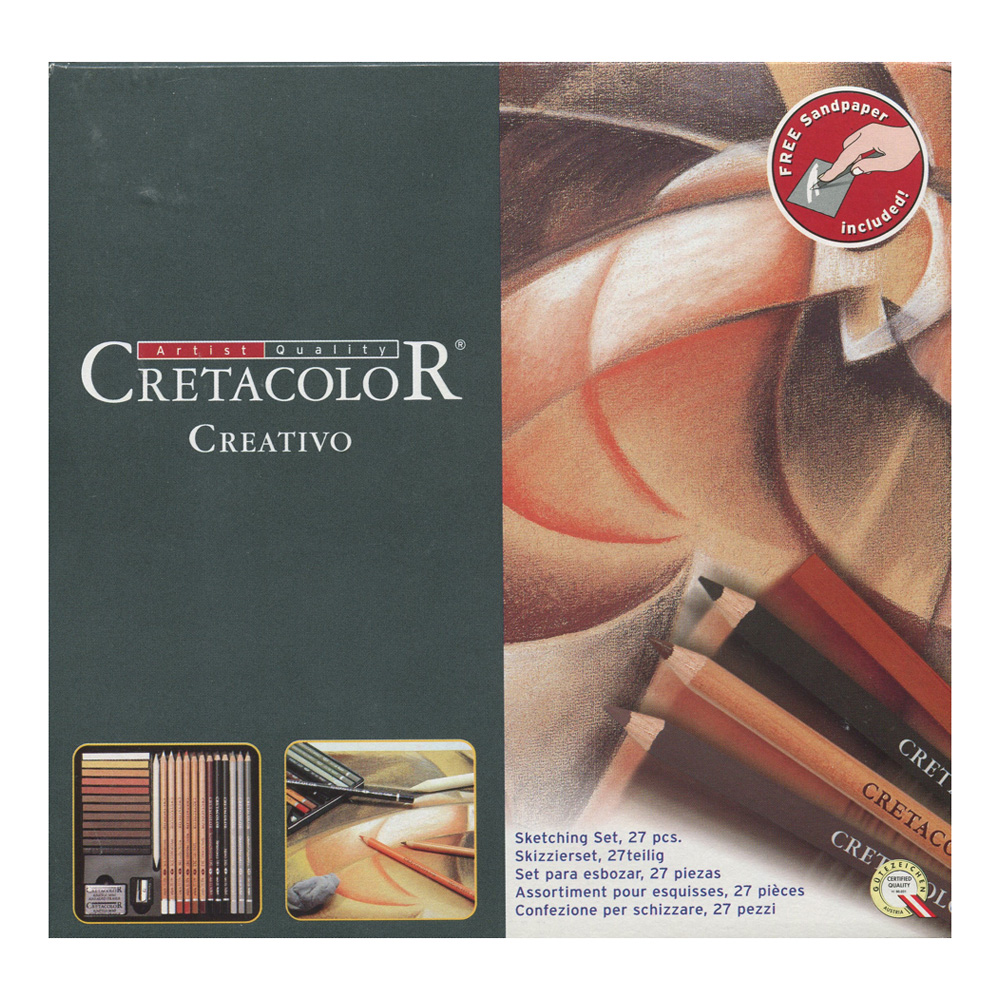 Cretacolor Creativo 27-piece Drawing Set