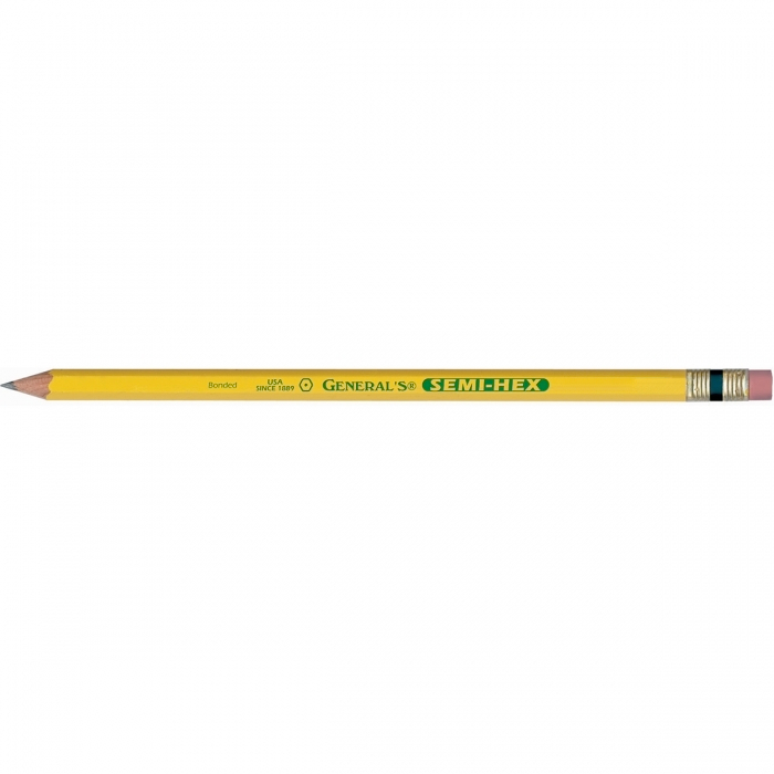 General Semi-Hex HB Student Graphite Pencil