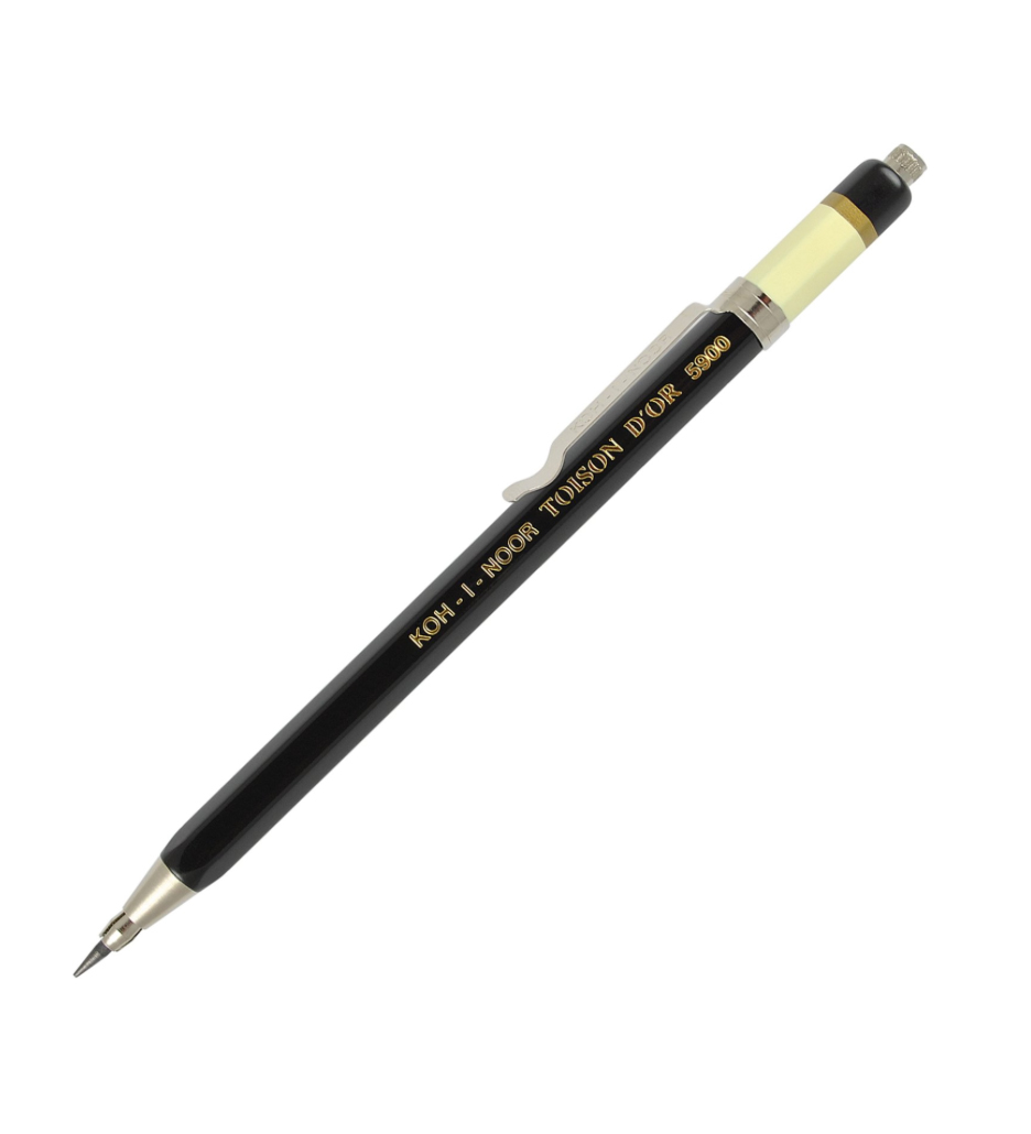 Koh-I-Noor Toison D'or Lead Holder Blk 2Mm