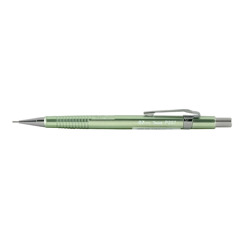 Pentel P207 Sharp Mech Pencil 0.7mm Met.Celdn