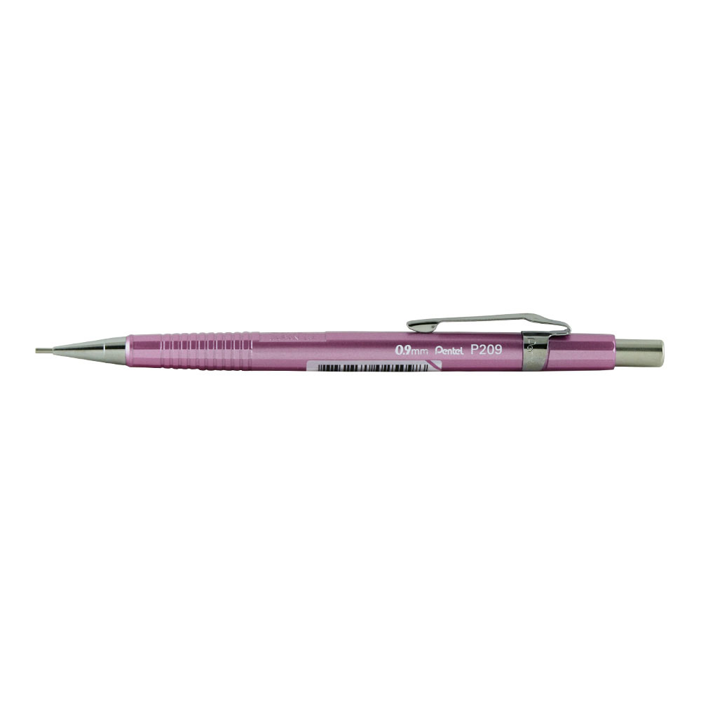 Pentel P209 Sharp Mech Pencil 0.9mm Met.Pink
