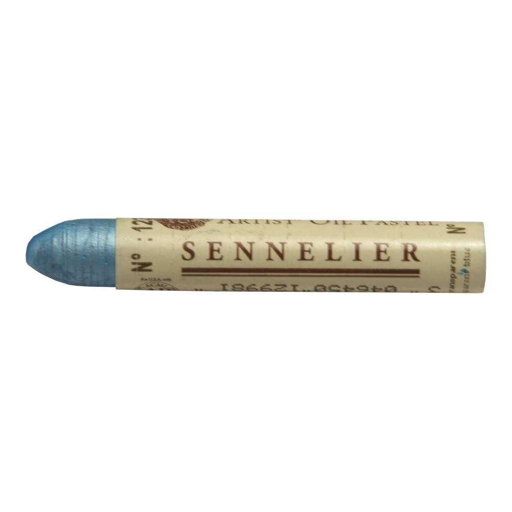 Sennelier Oil Pastel Iridescent Trans Blue