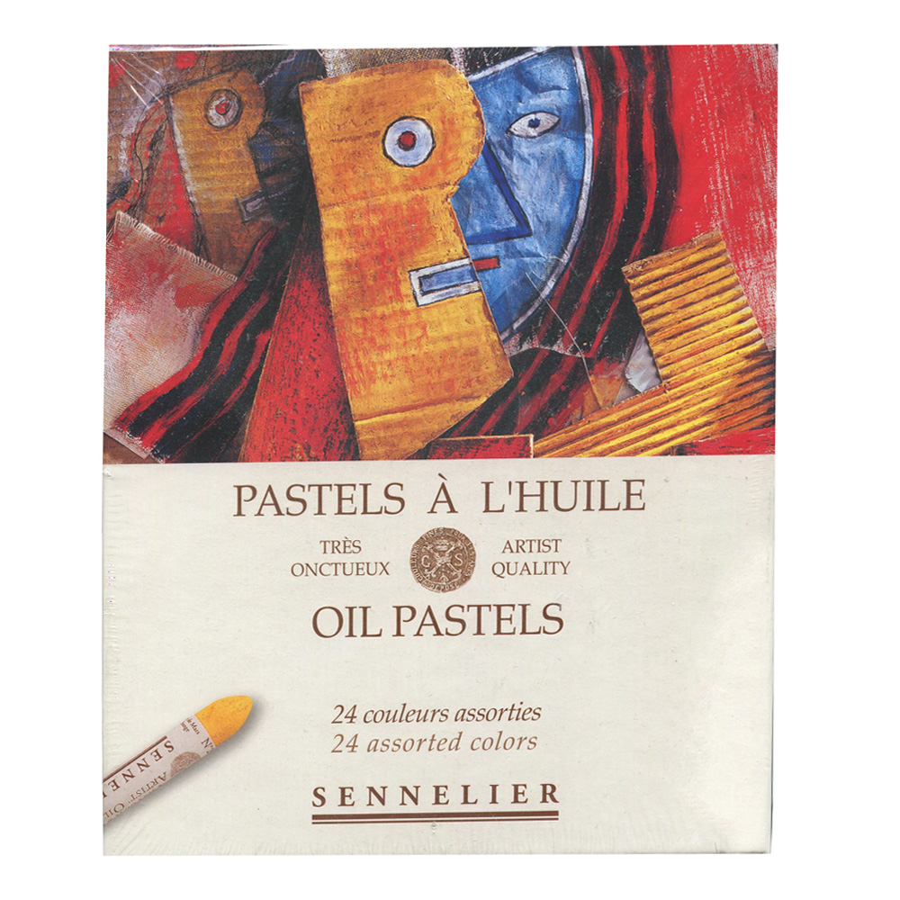 Sennelier 24 Oil Pastel Assorted Set