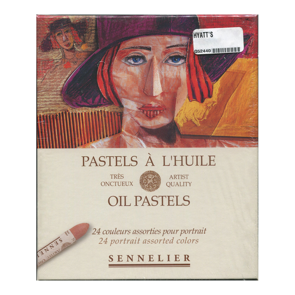 Sennelier 24 Oil Pastel Portrait Set