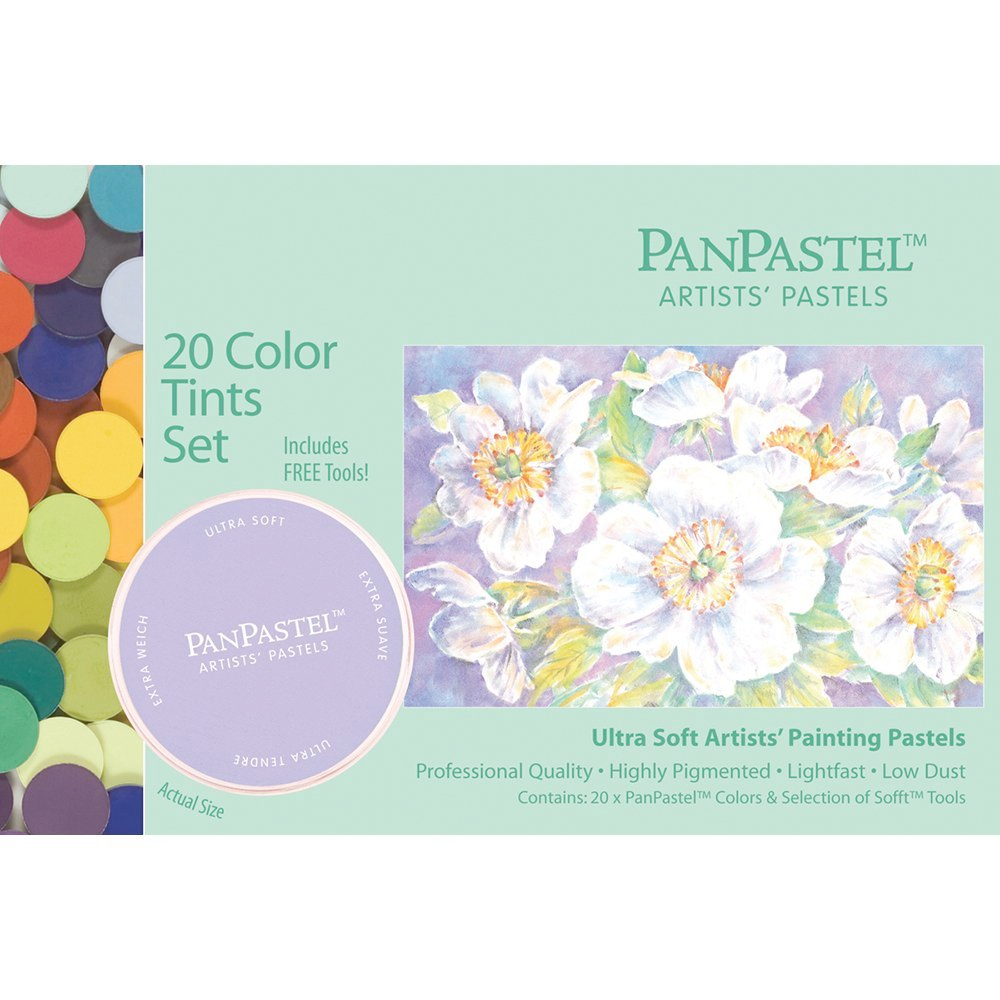 Panpastel 20 Color Tints Set