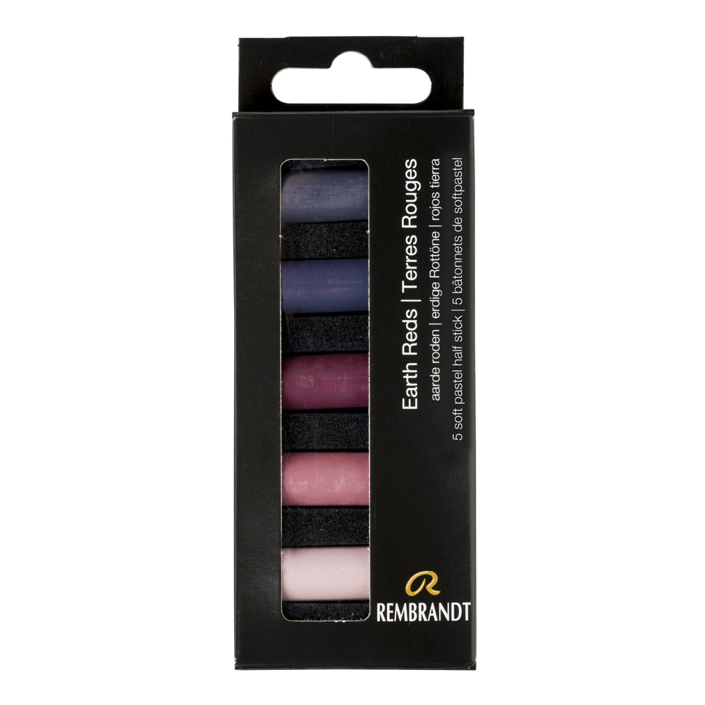 Rembrandt Soft Pastels 5pc Half Earth Reds