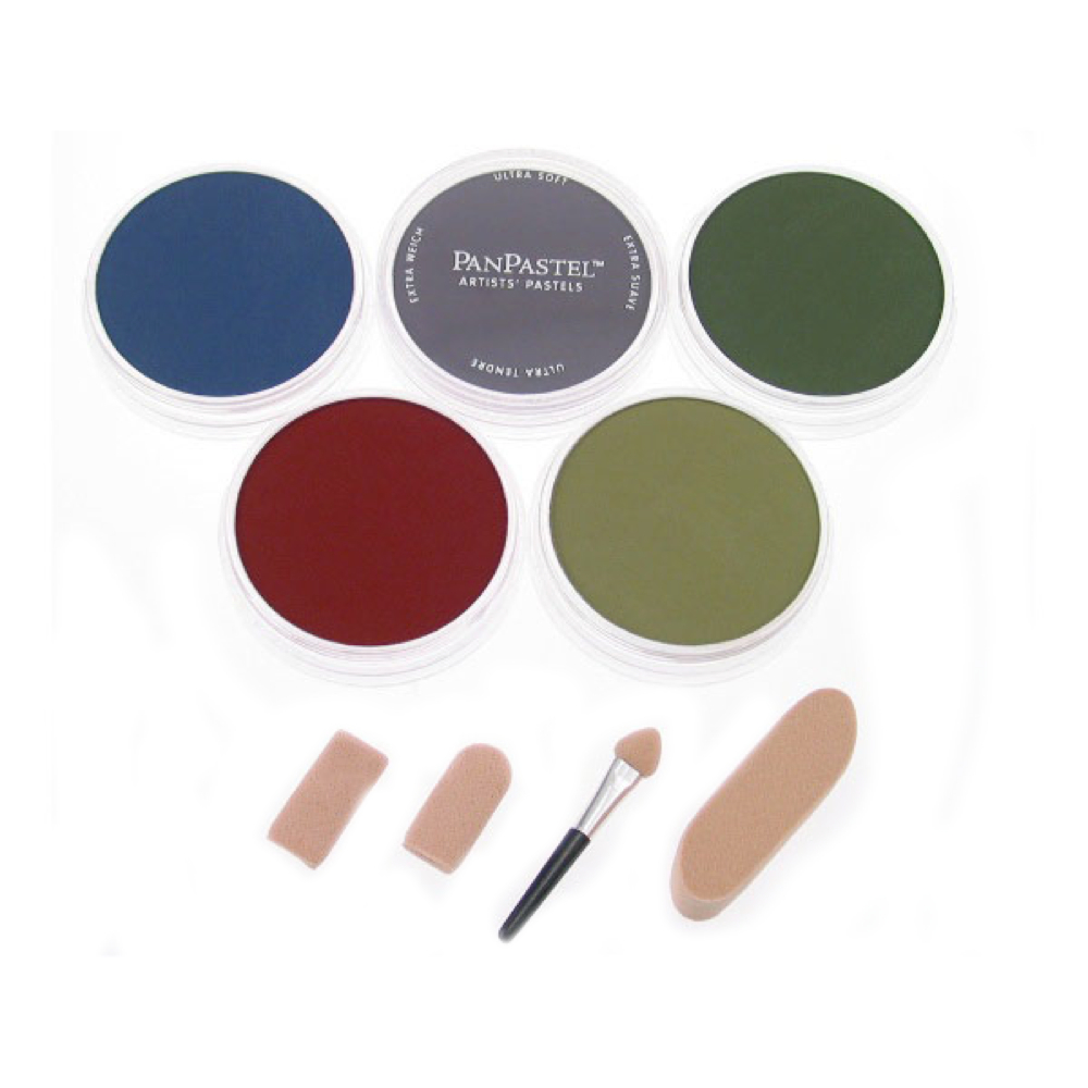 Panpastel 5 Color Set - X-Dark Shades