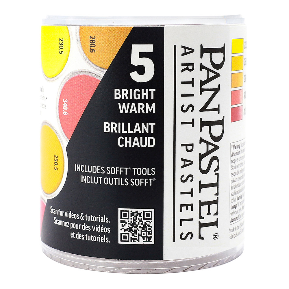 Panpastel 5 Color Set - Bright Warm