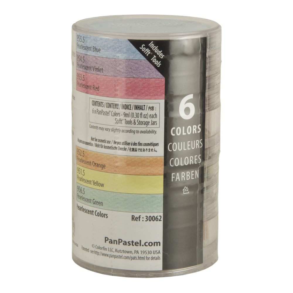 Panpastel 6-Color Pearlescent Set