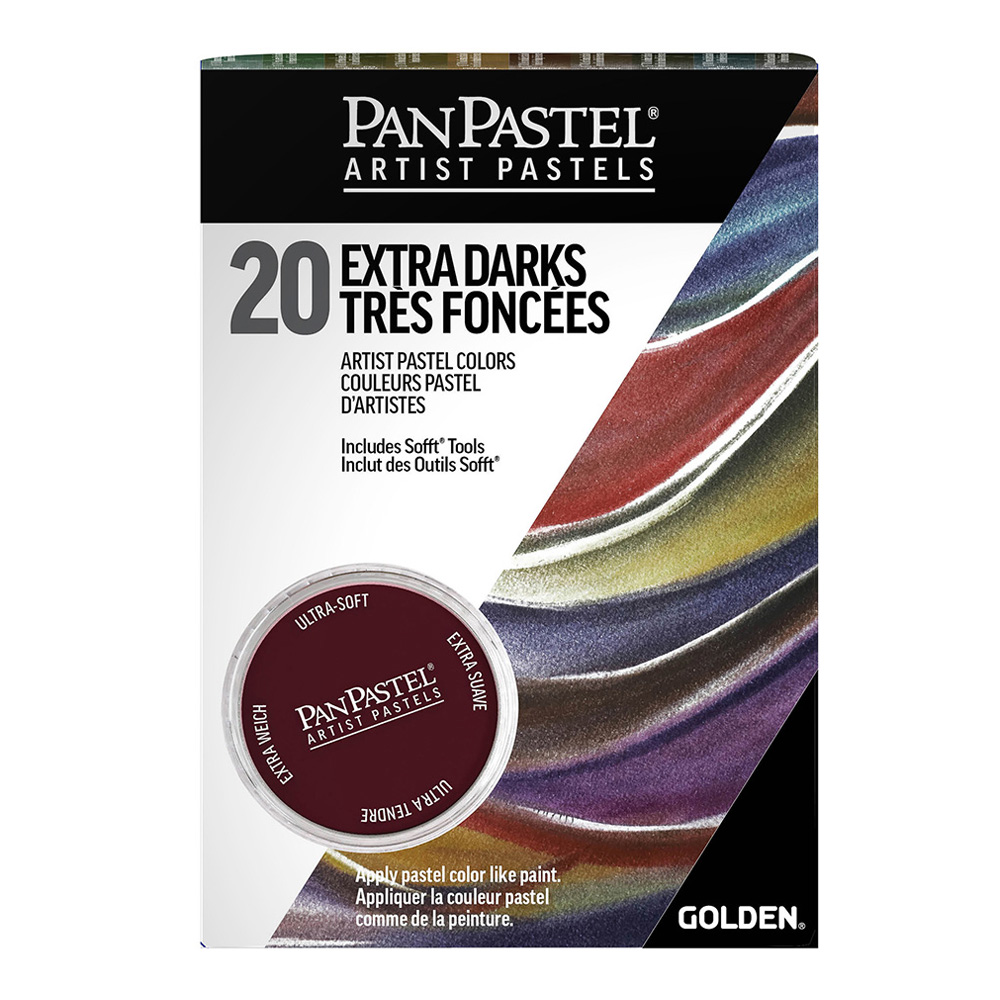 Panpastel 20 Color XDark Shades Set V2