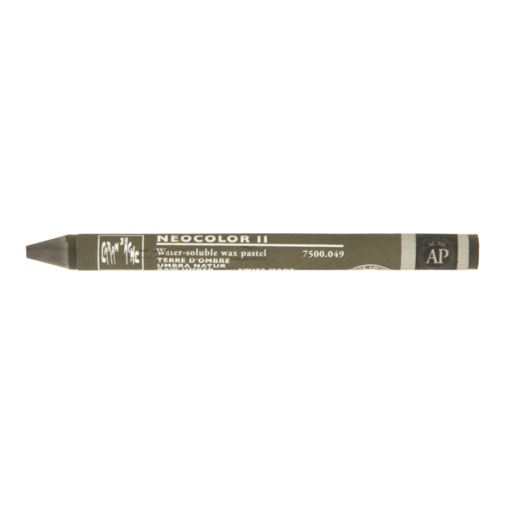 Neocolor II Watercolor Crayon 049 Raw Umber