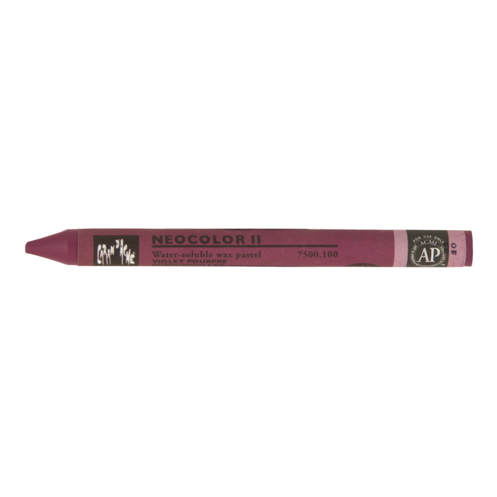 Neocolor II Watercolor Crayon 100 Purple Vlt