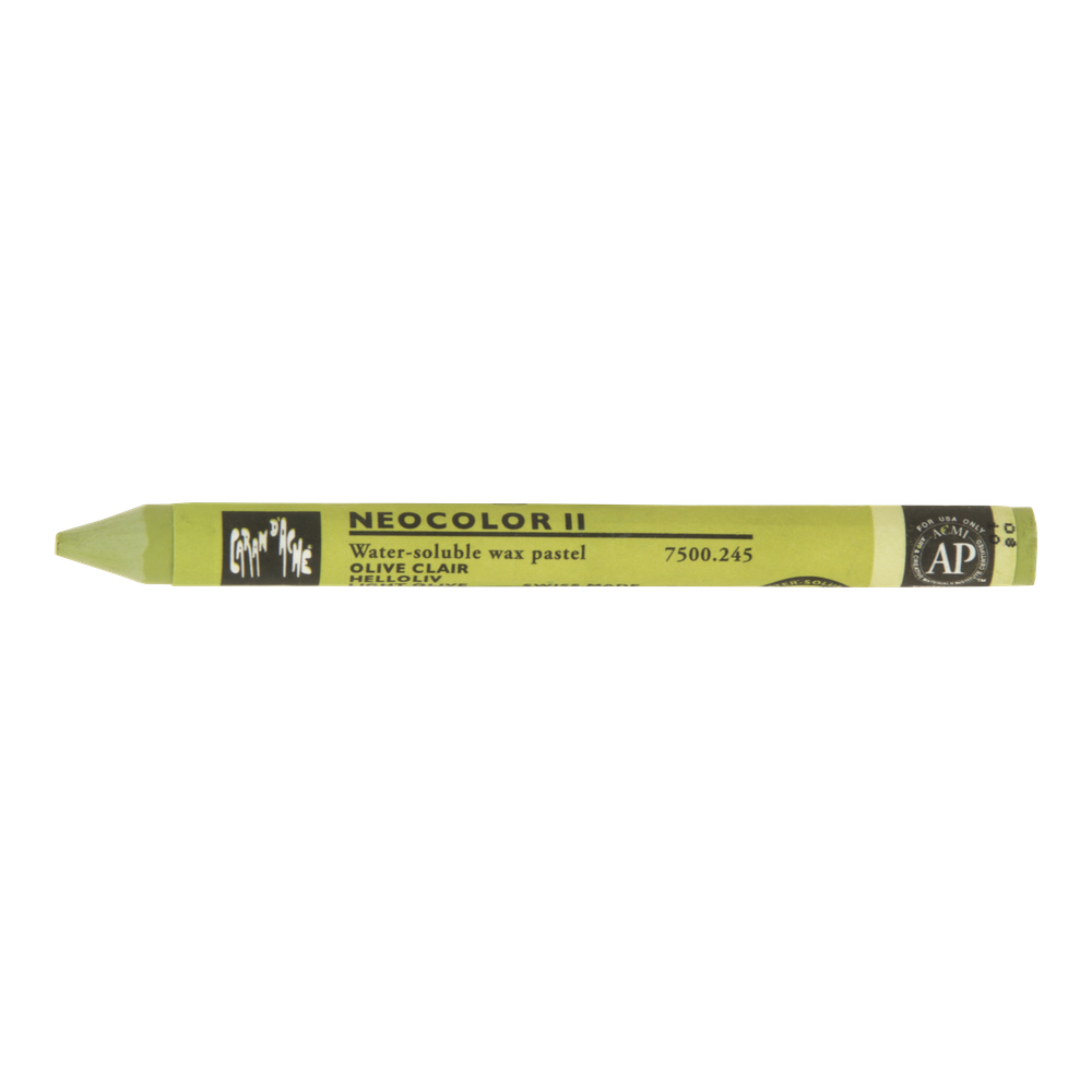 Neocolor II Watercolor Crayon 245 Light Olive