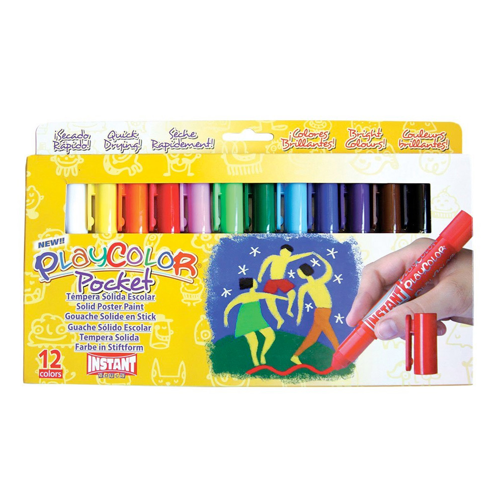 Playcolor Pocket Set Of 12 Colors