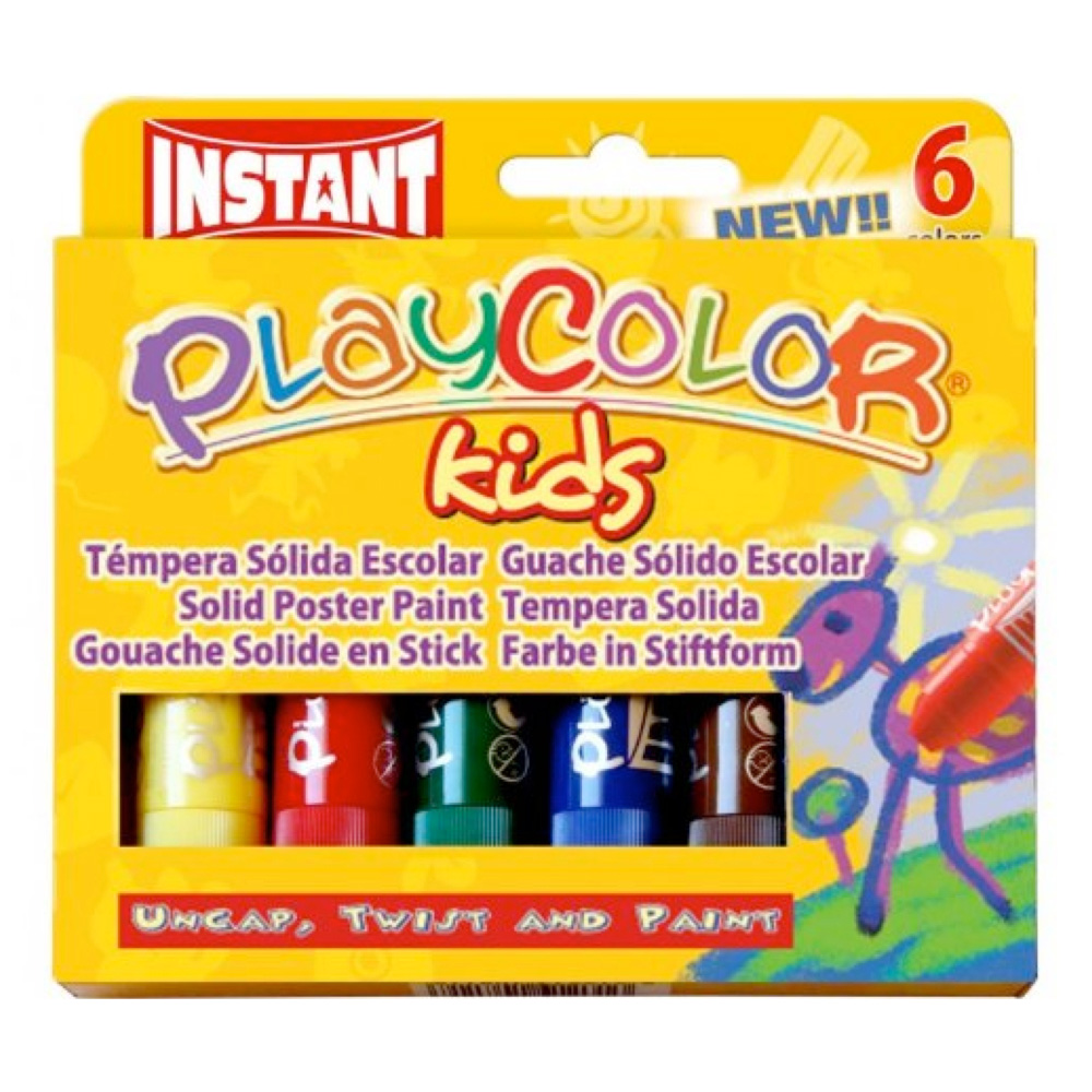 Playcolor Set Of 6 Colors